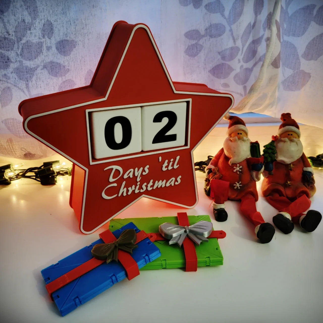 Kerstster adventskalender