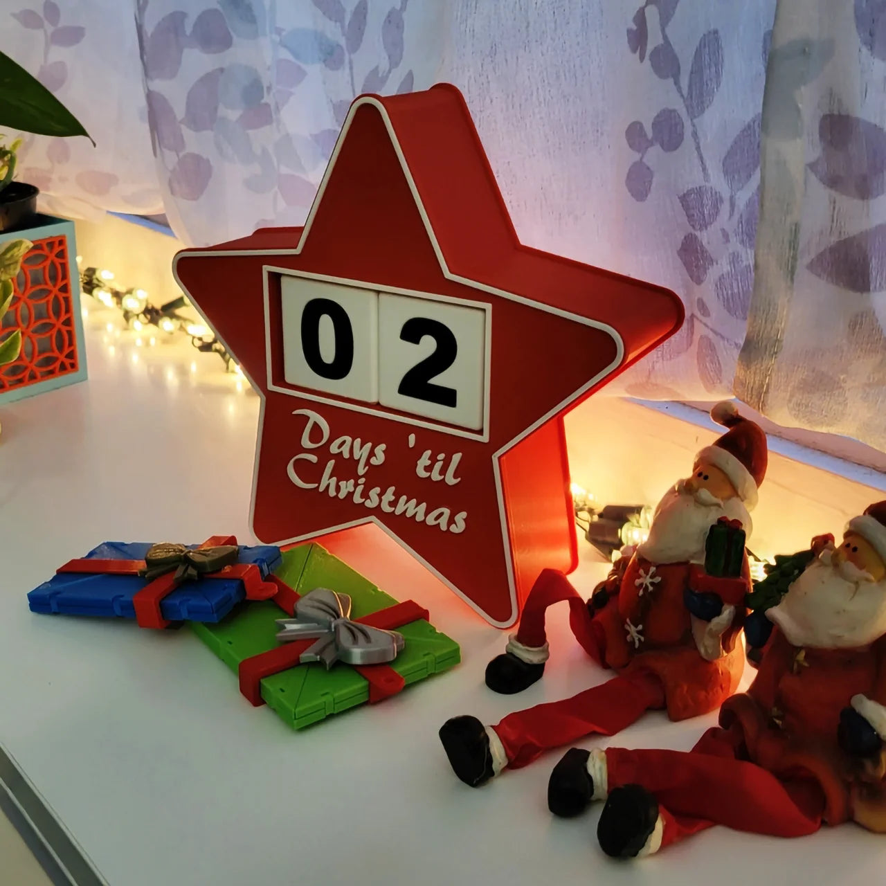 Kerstster adventskalender