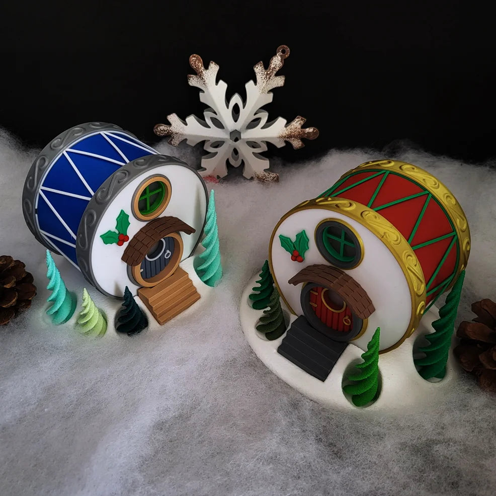 Kerstfeeënhuis – De kerstdrum