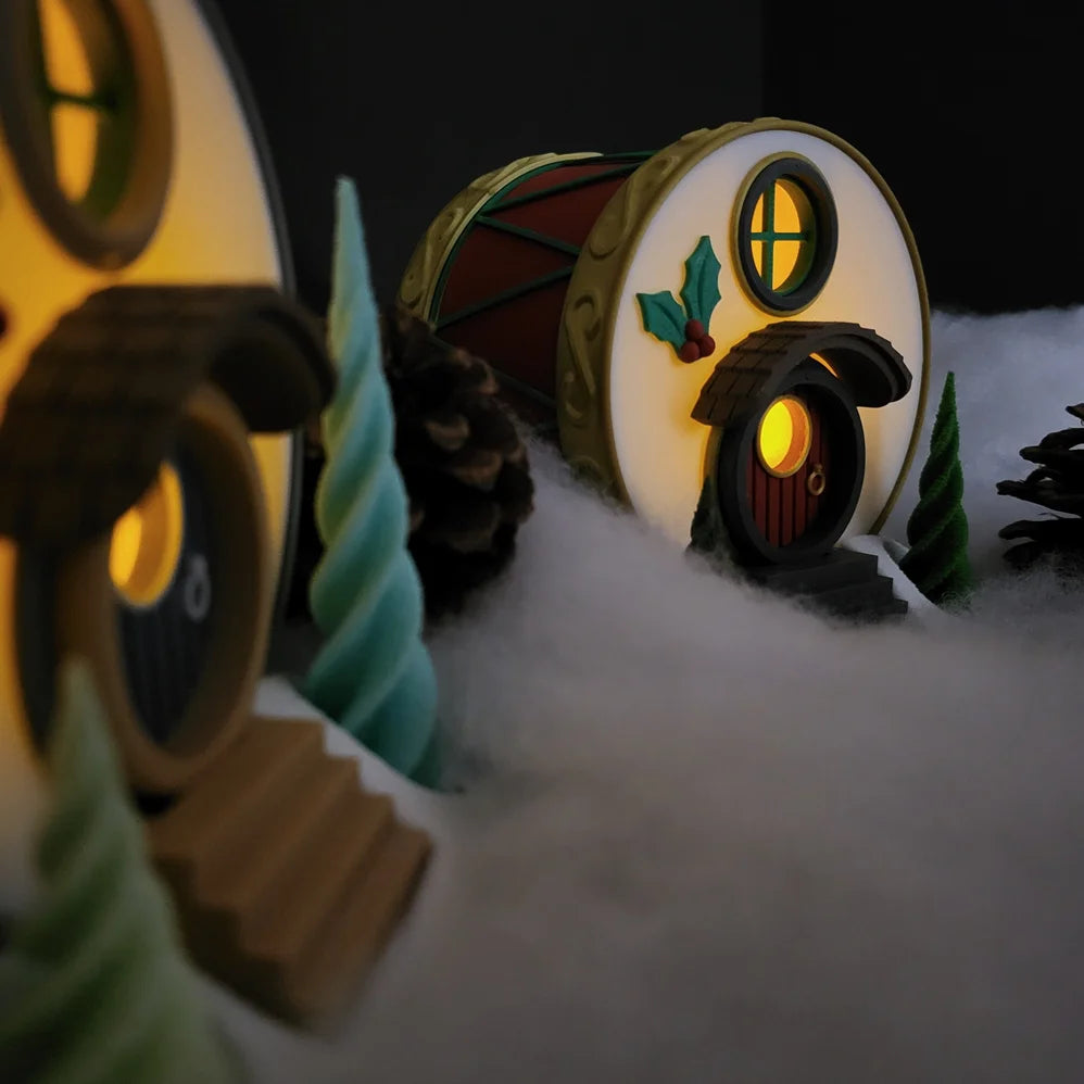Kerstfeeënhuis – De kerstdrum