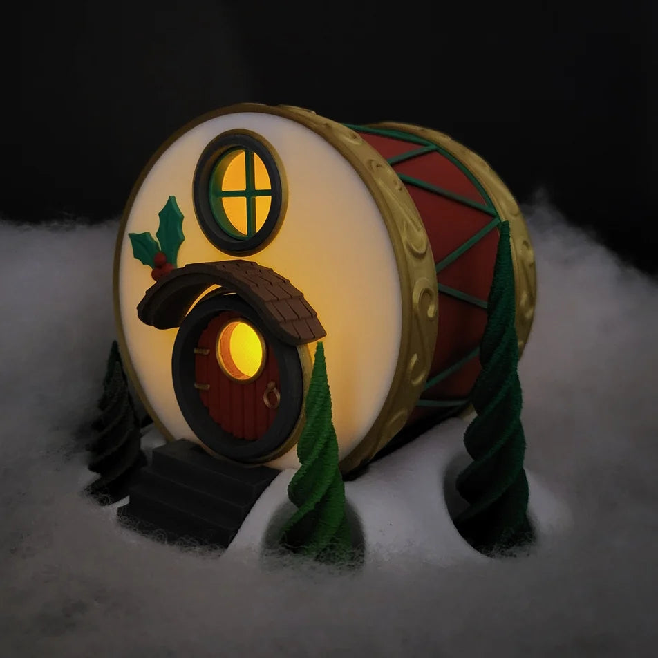 Kerstfeeënhuis – De kerstdrum