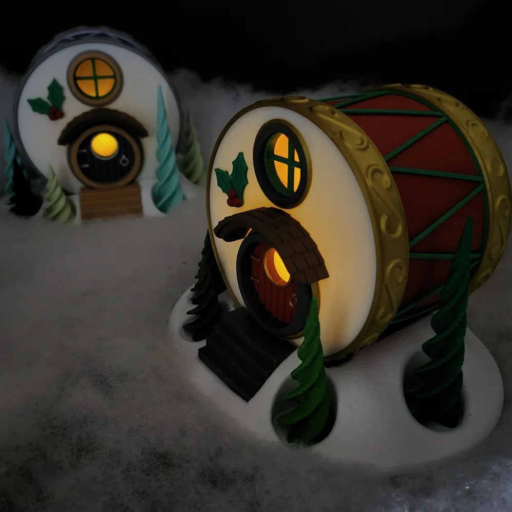 Kerstfeeënhuis – De kerstdrum