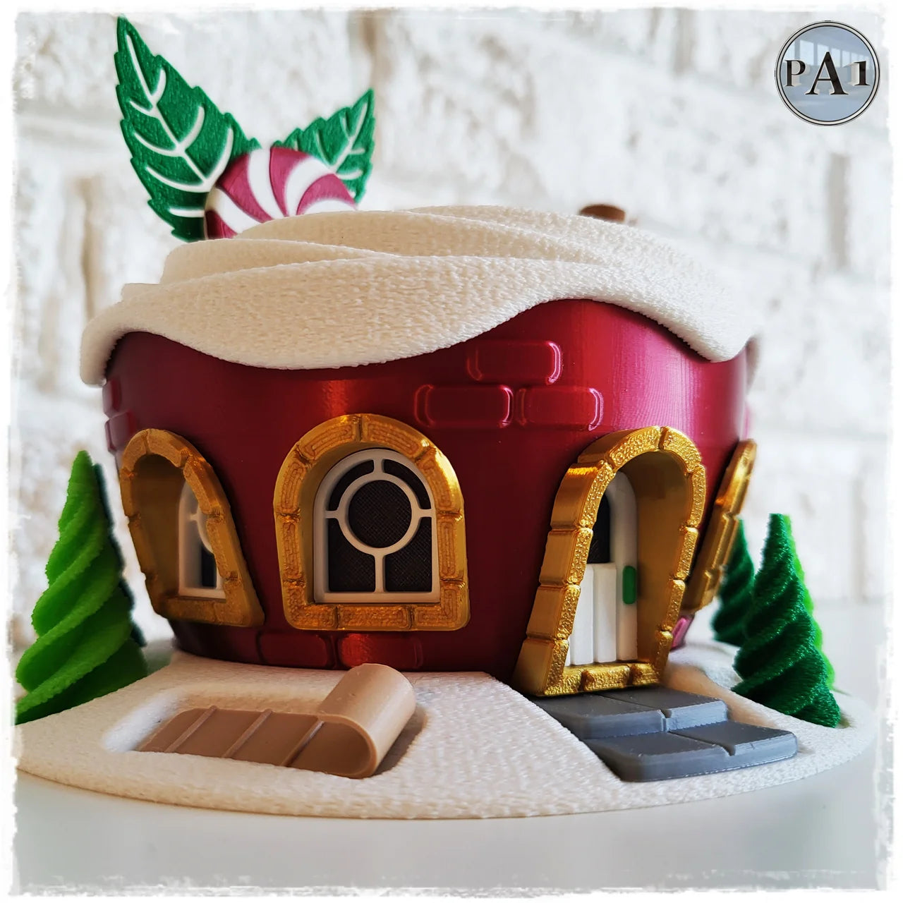 Kerstfeeënhuis – Warme chocolademelk kopje