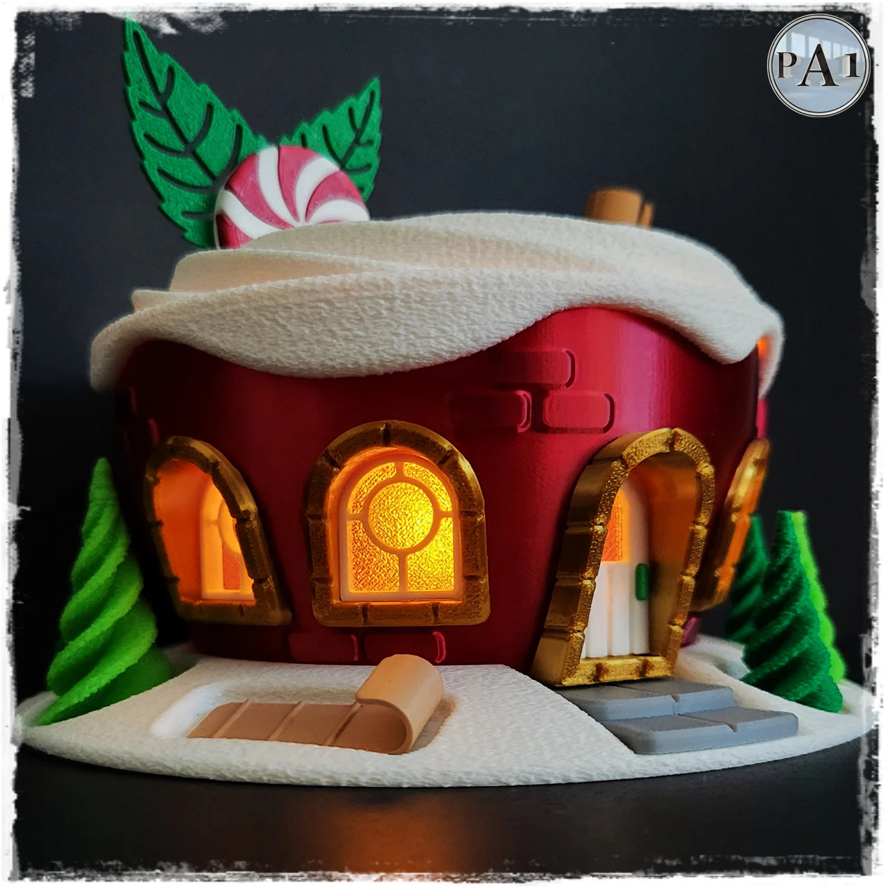 Kerstfeeënhuis – Warme chocolademelk kopje