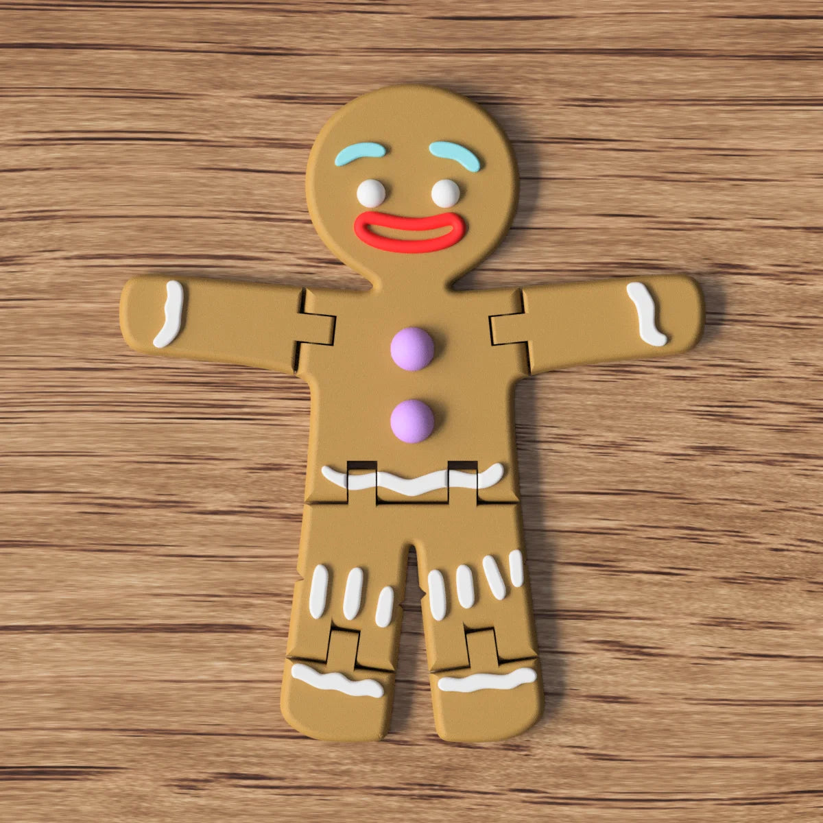 Kerst gingerbread man
