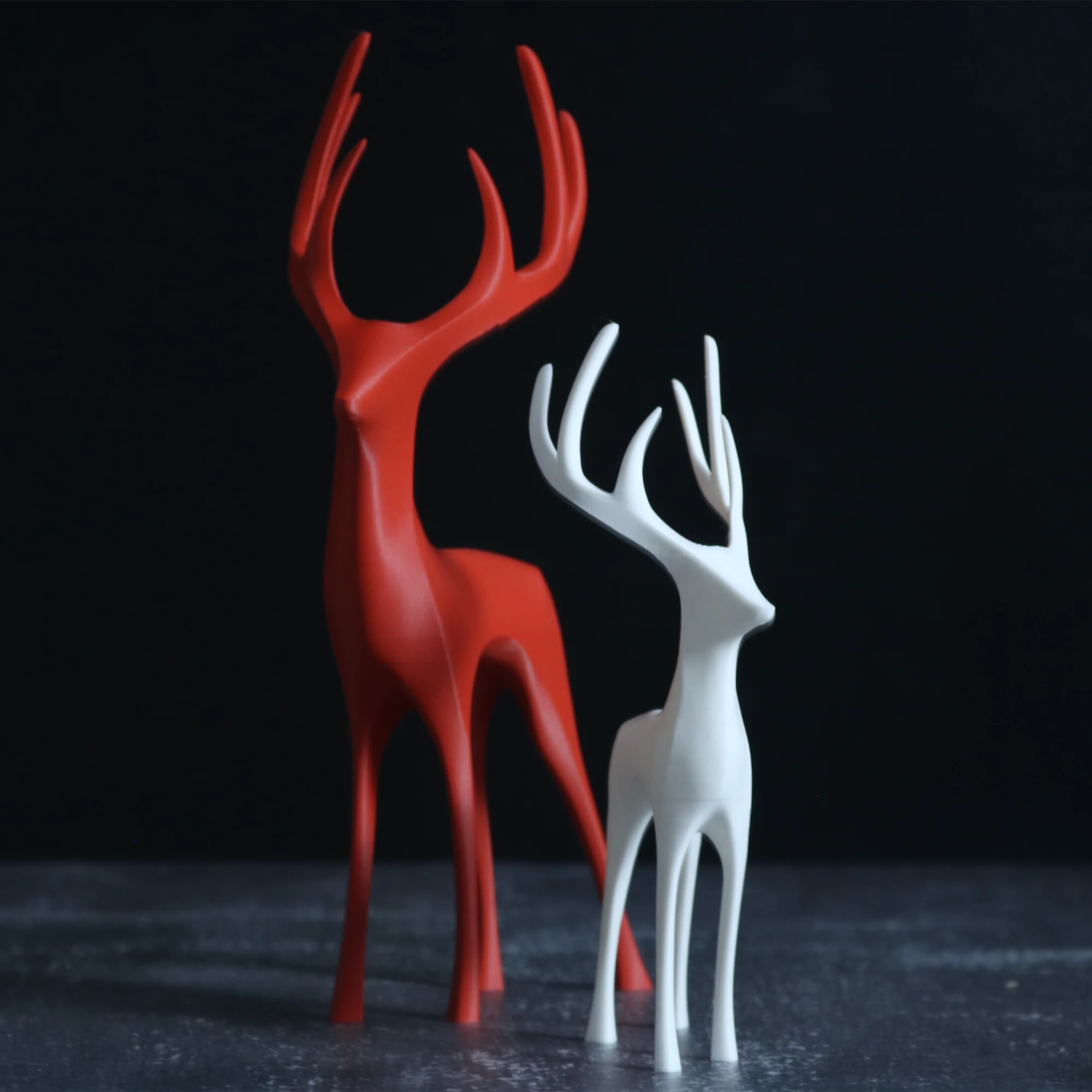 Artistieke hertensculptuur