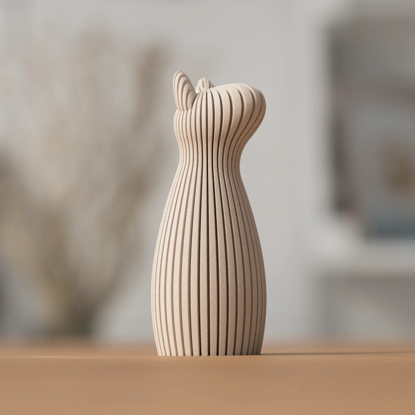 Moderne hondsculptuur