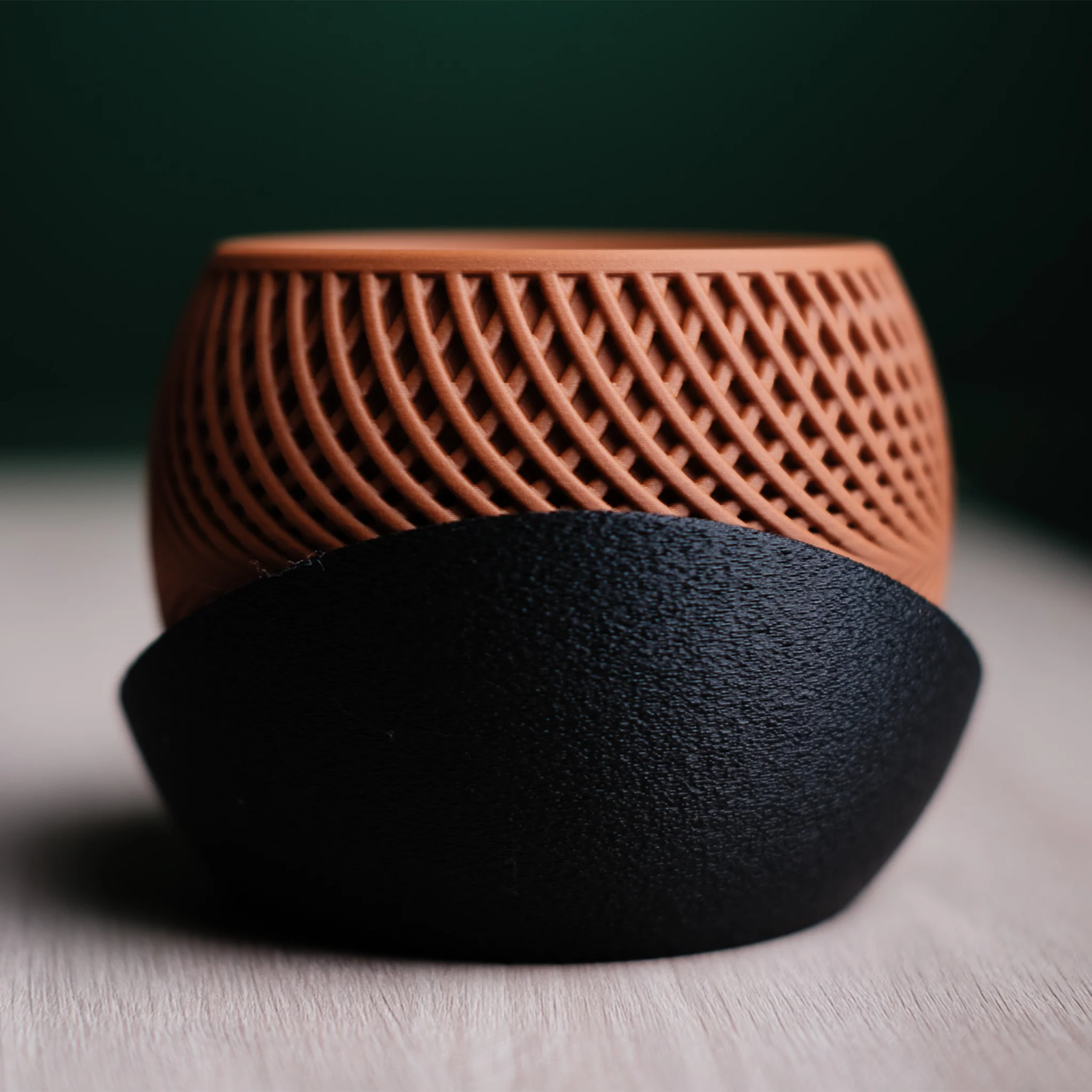 Moderne minimalistische plantenpot "Drift"