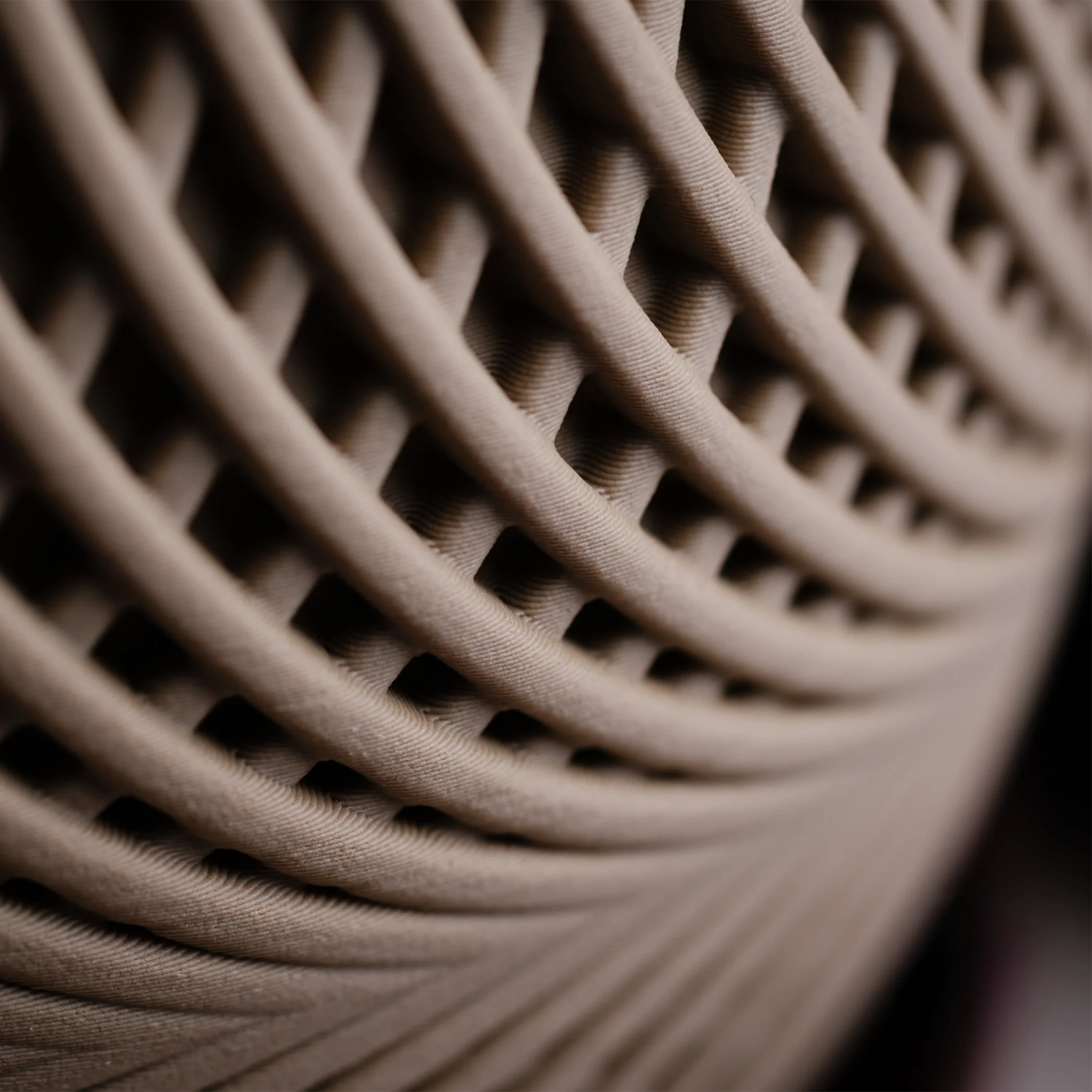 Moderne minimalistische plantenpot "Drift"