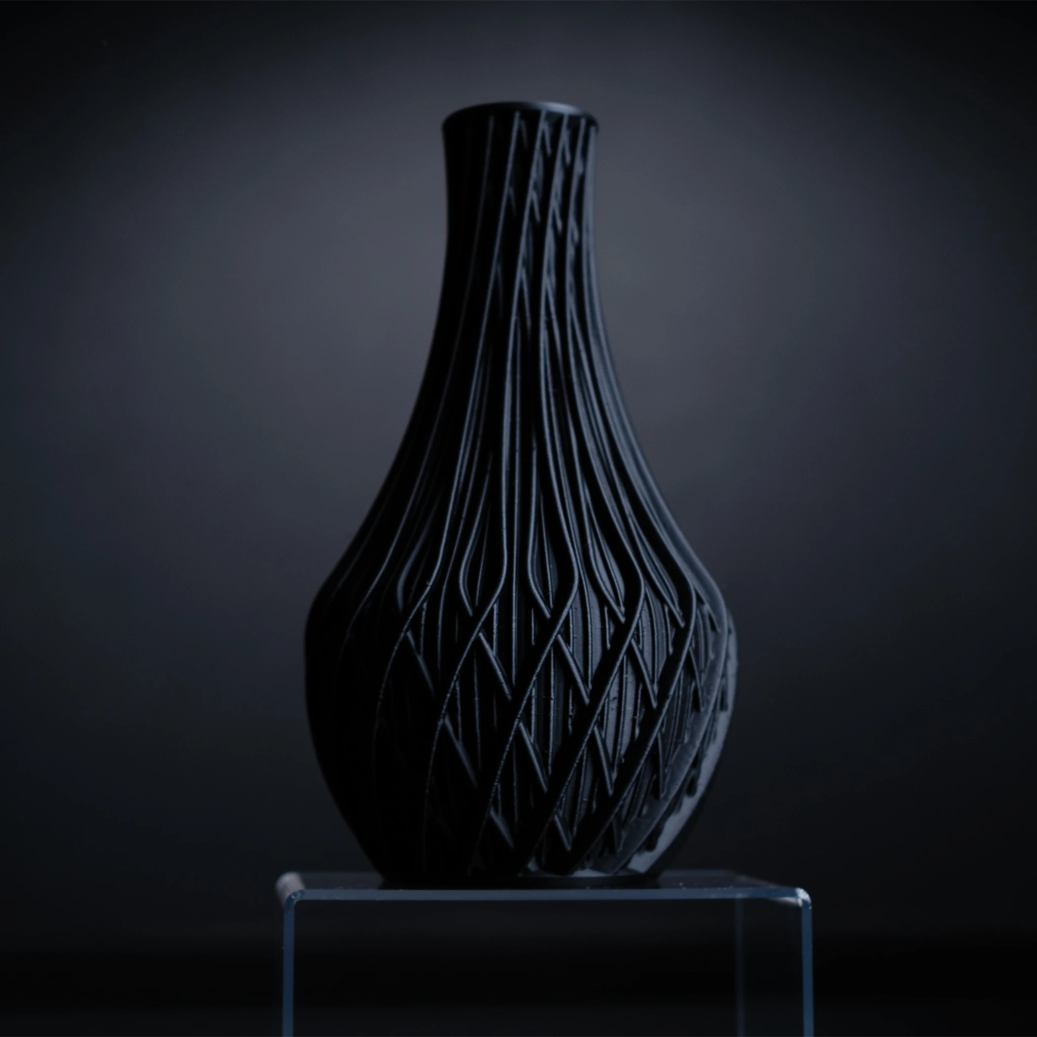 Moderne minimalistische vaas "Fractal"