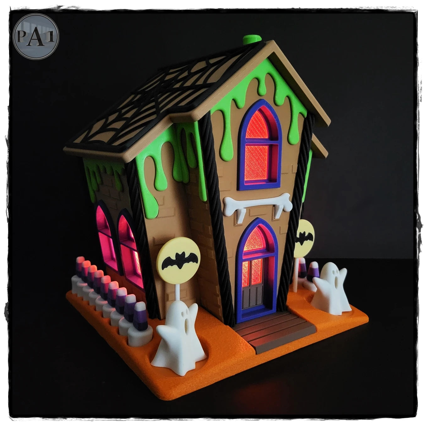 Halloween peperkoekenhuisje