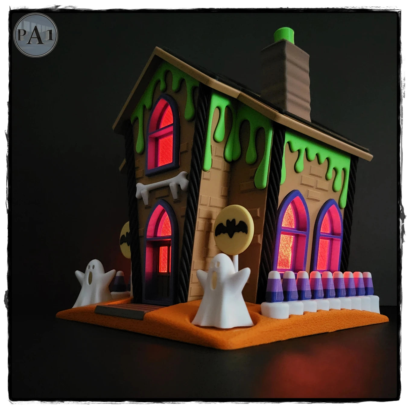 Halloween peperkoekenhuisje