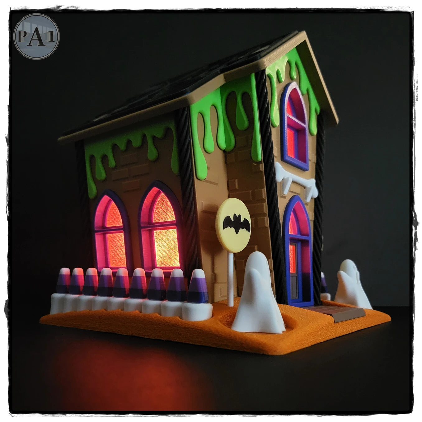 Halloween peperkoekenhuisje