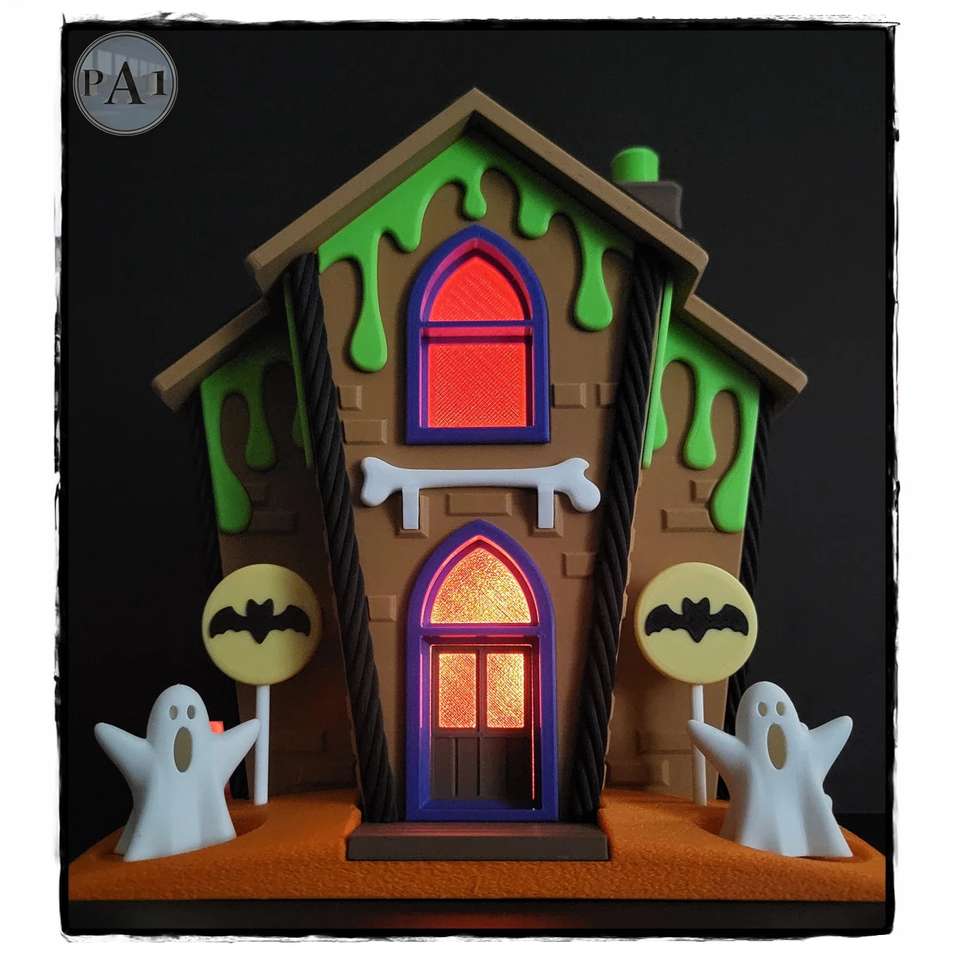 Halloween peperkoekenhuisje