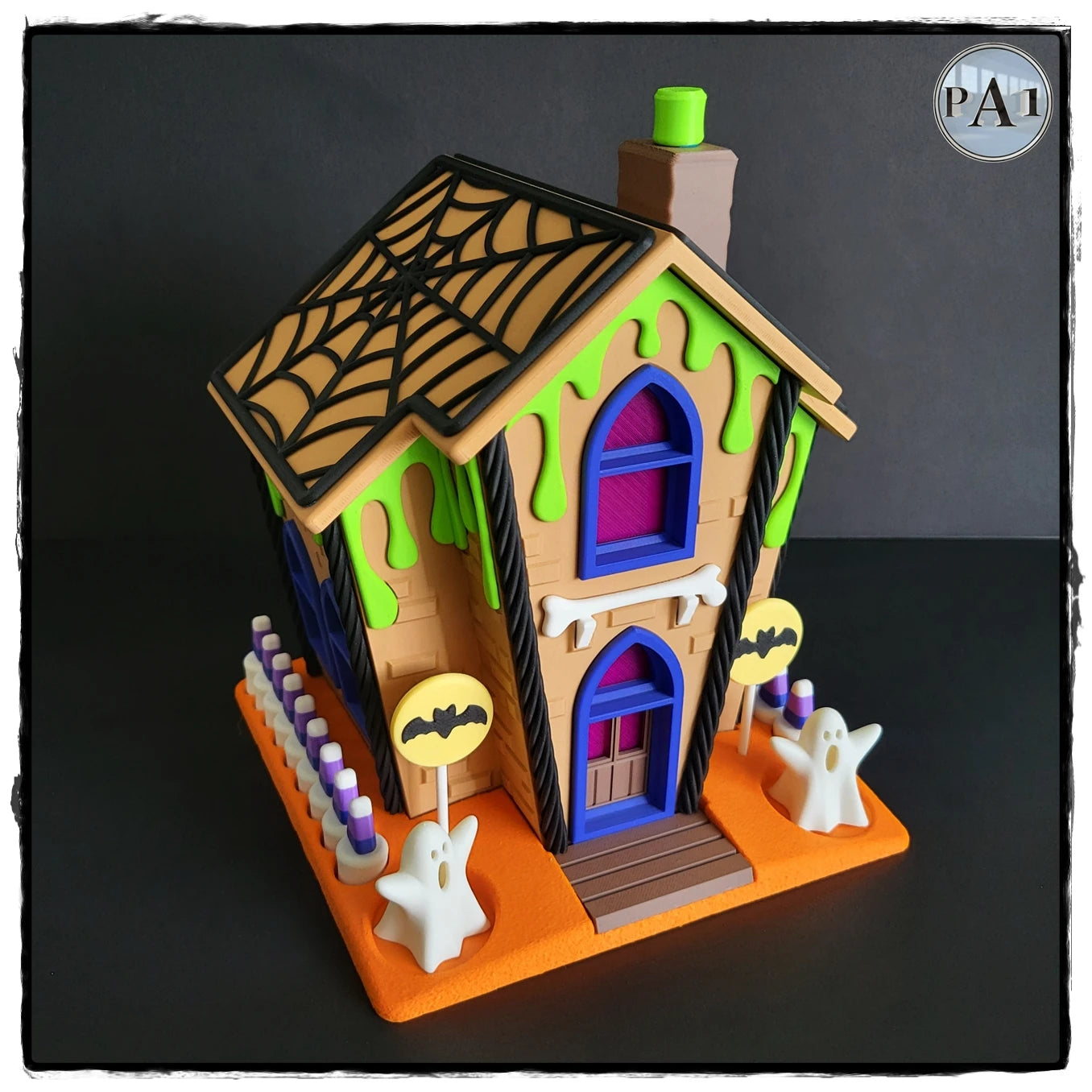 Halloween peperkoekenhuisje