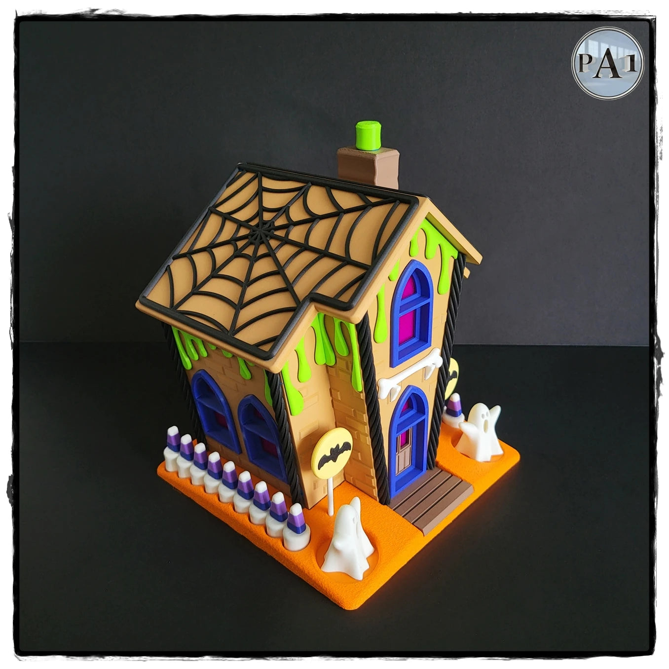 Halloween peperkoekenhuisje