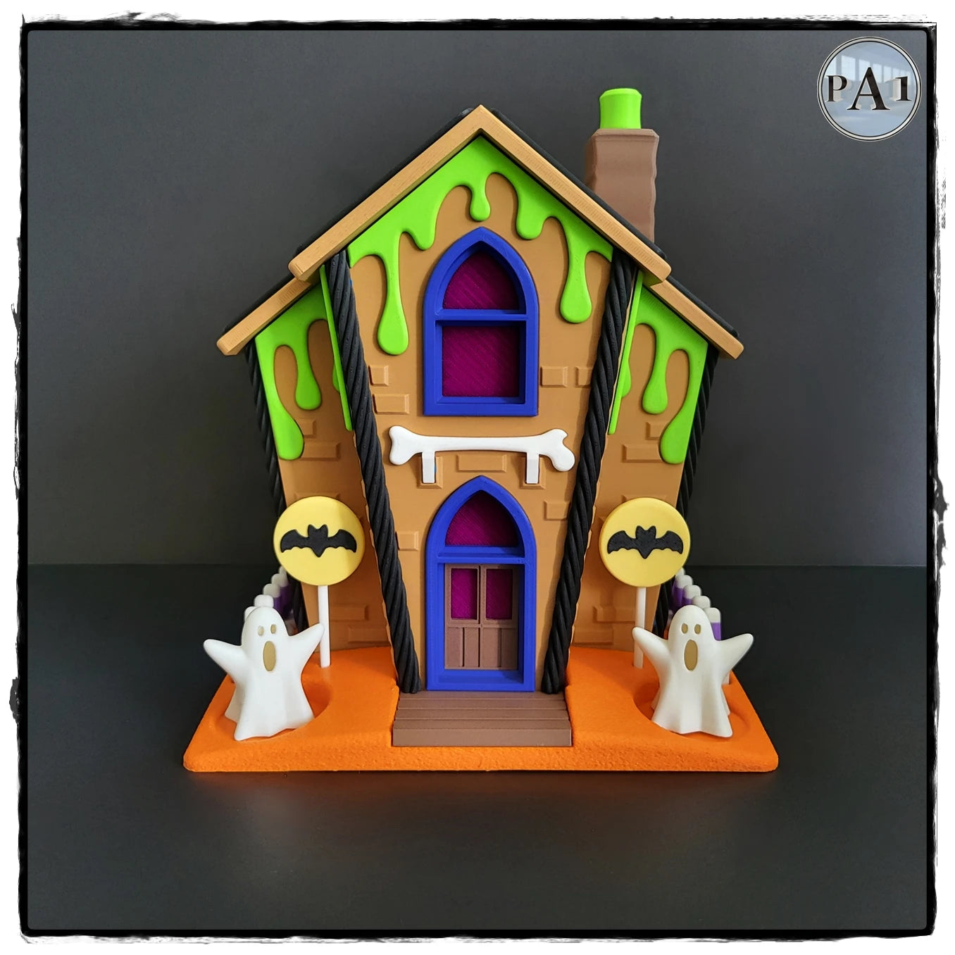 Halloween peperkoekenhuisje