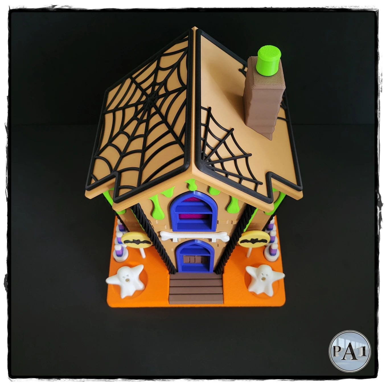 Halloween peperkoekenhuisje