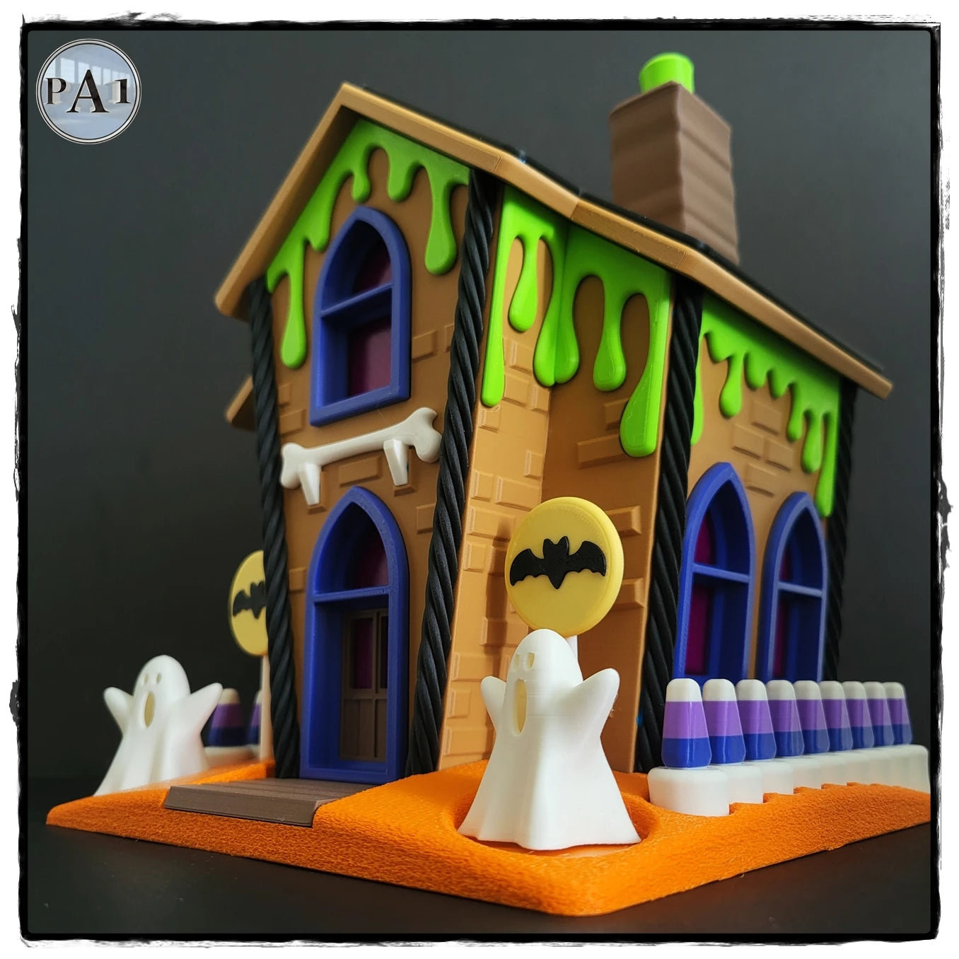 Halloween peperkoekenhuisje