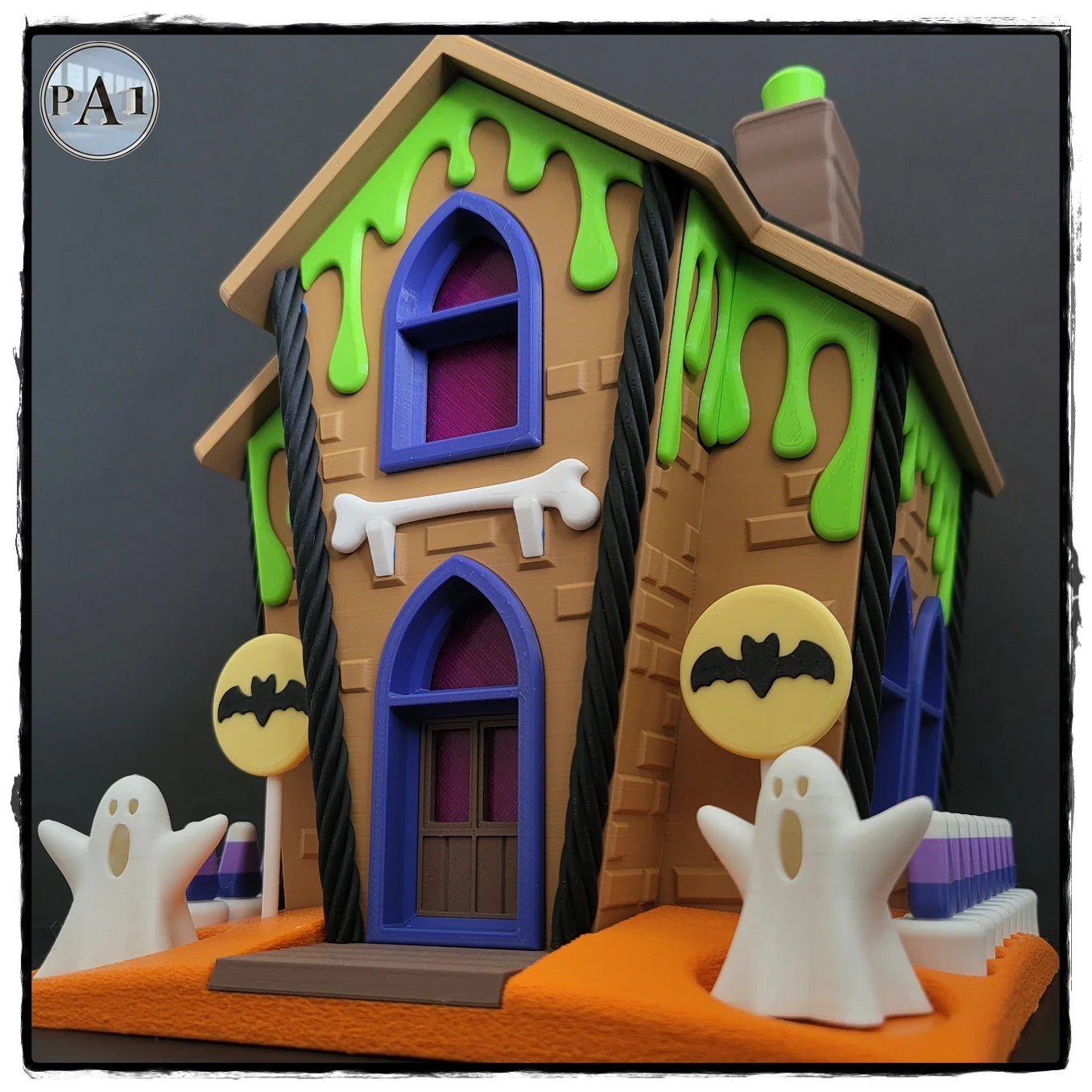 Halloween peperkoekenhuisje