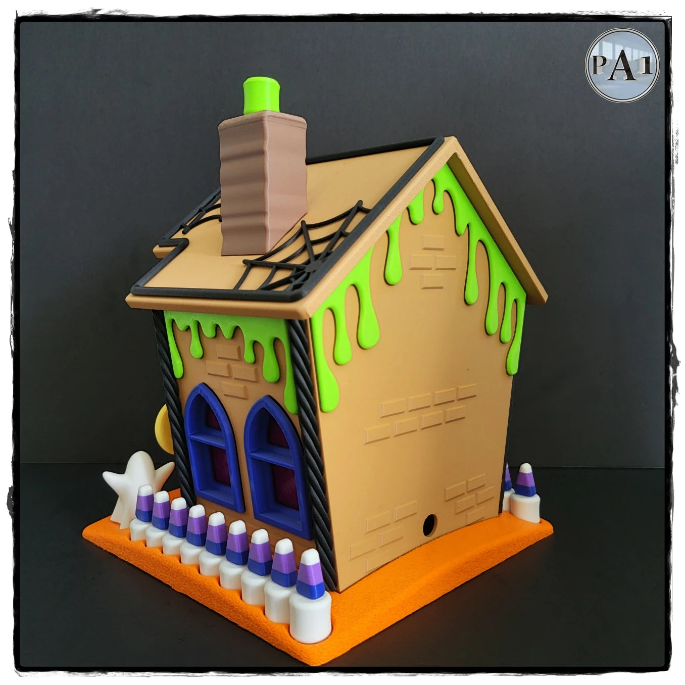 Halloween peperkoekenhuisje