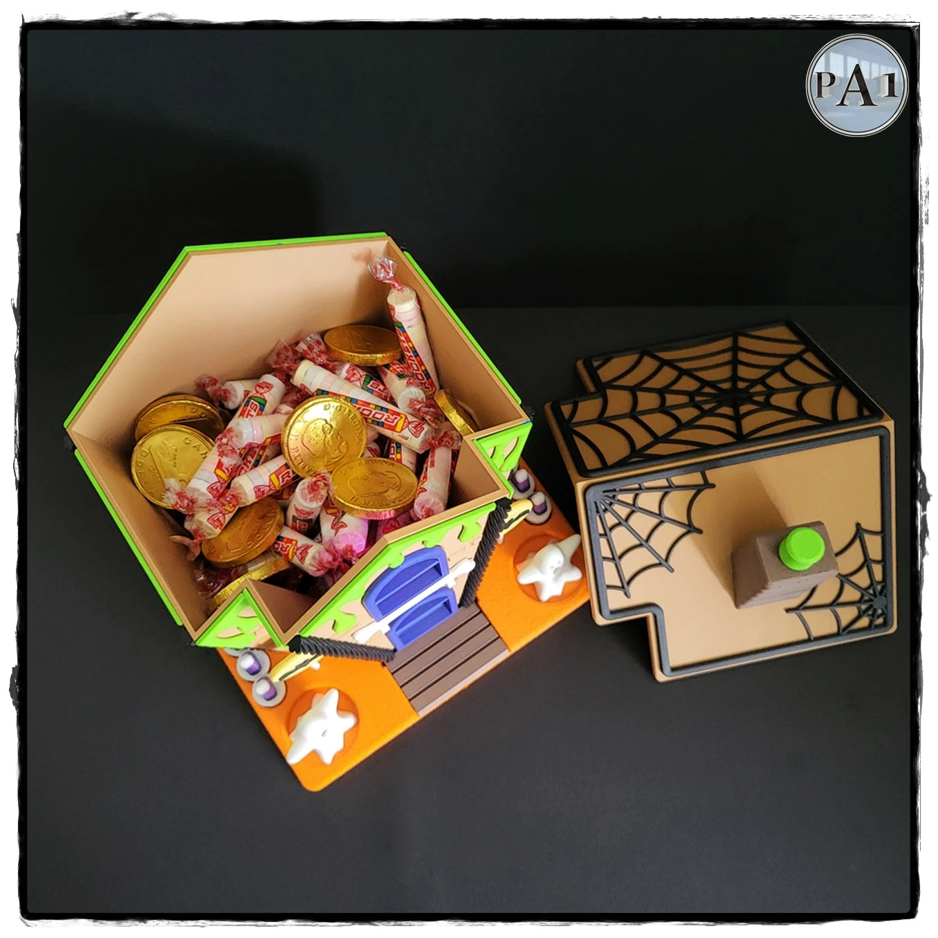 Halloween peperkoekenhuisje