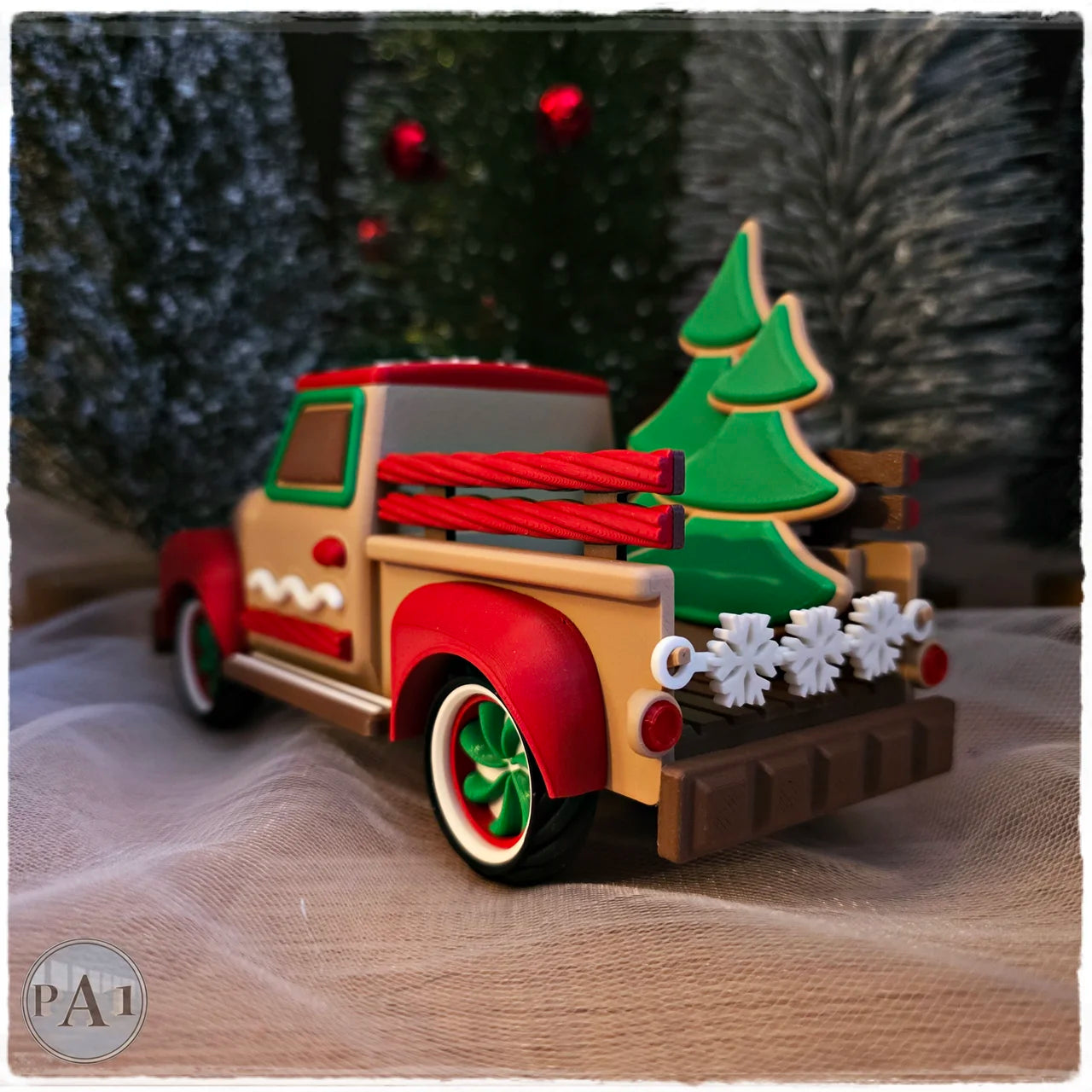 Peperkoeken pickup truck