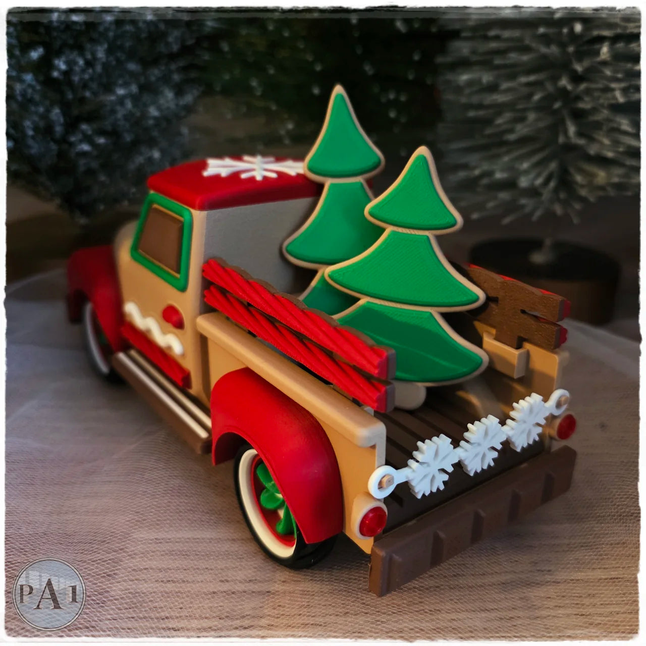 Peperkoeken pickup truck