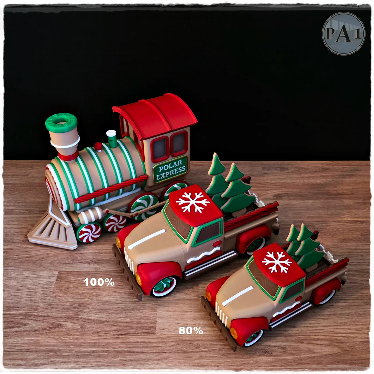 Peperkoeken pickup truck