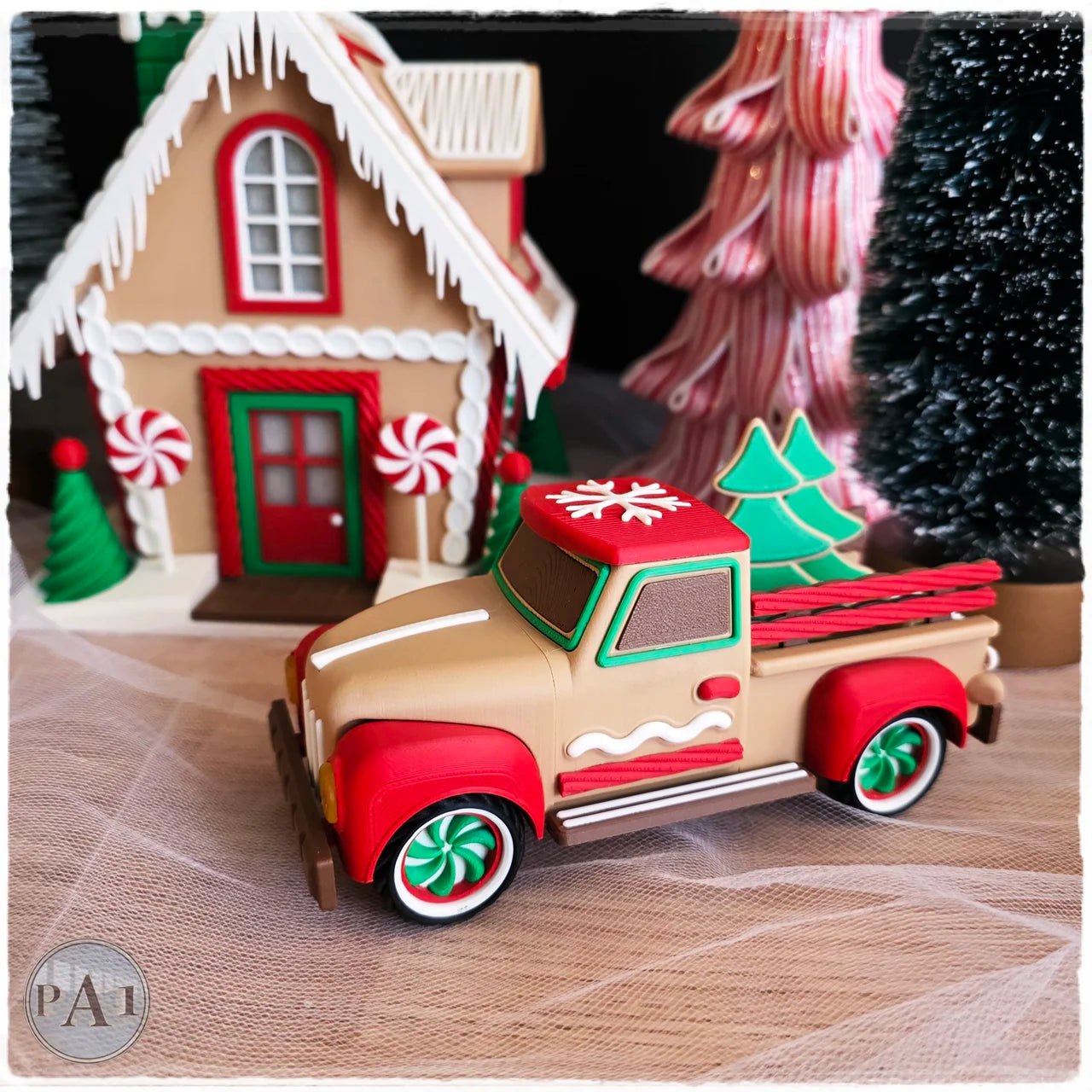Peperkoeken pickup truck