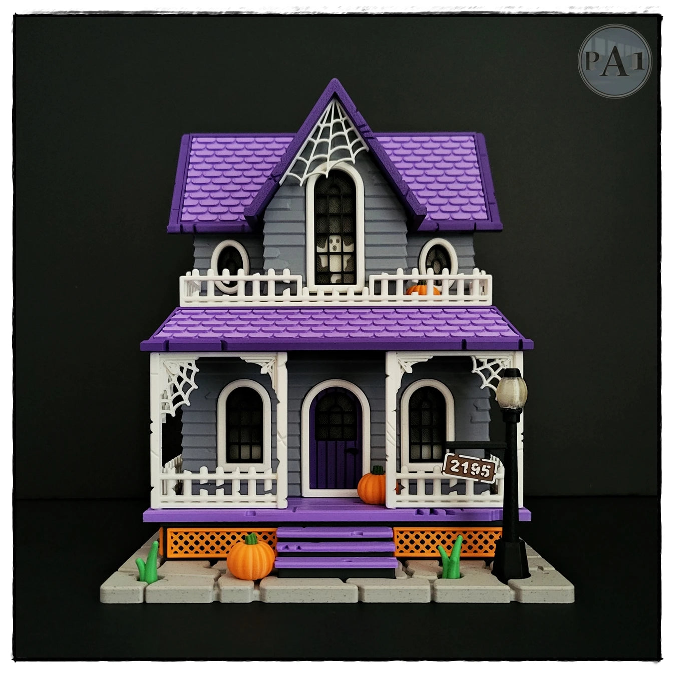 Illuminated Haunted House