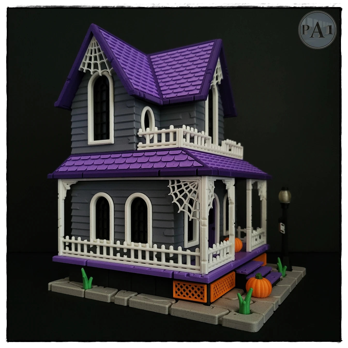 Illuminated Haunted House