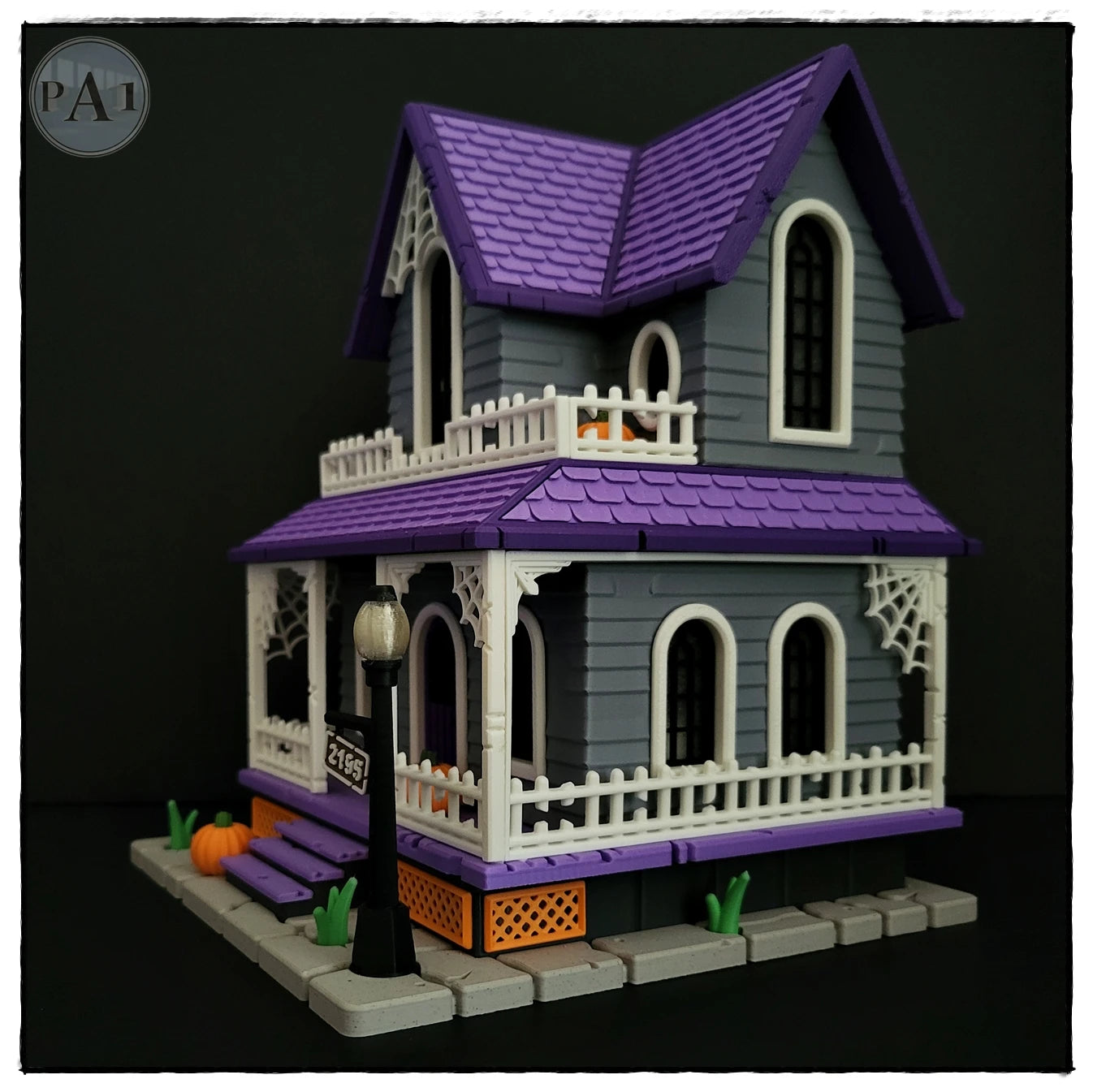 Illuminated Haunted House