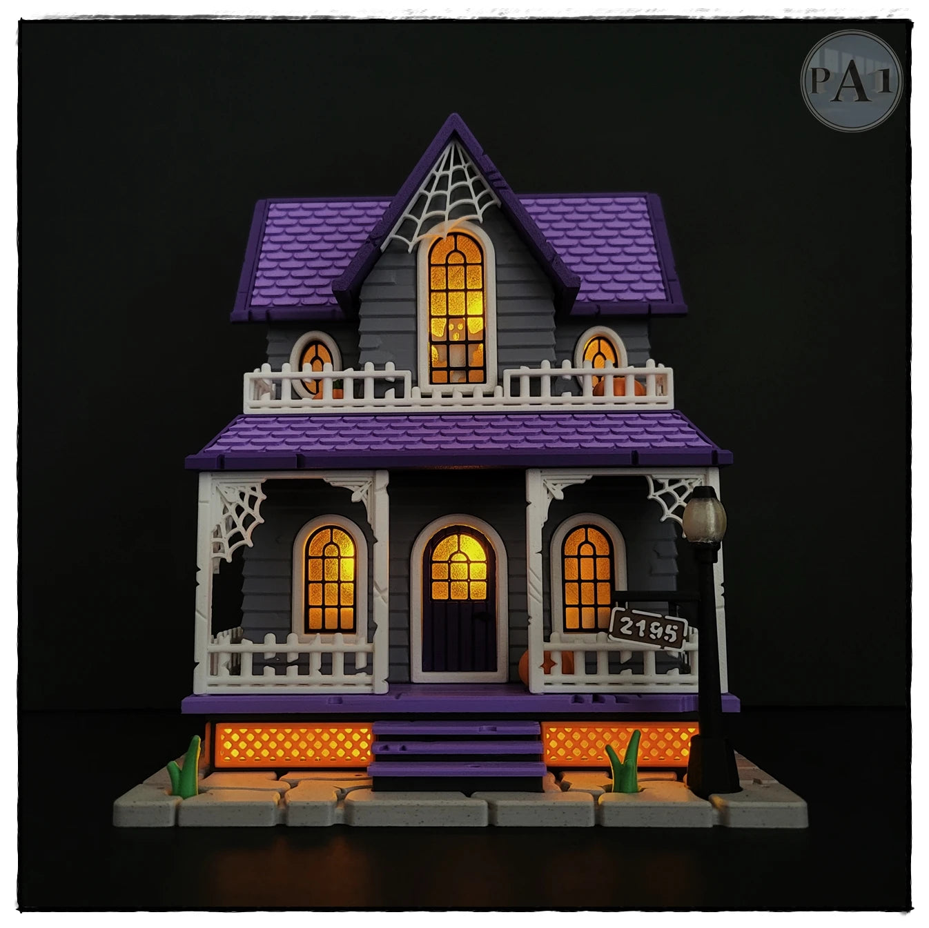 Illuminated Haunted House