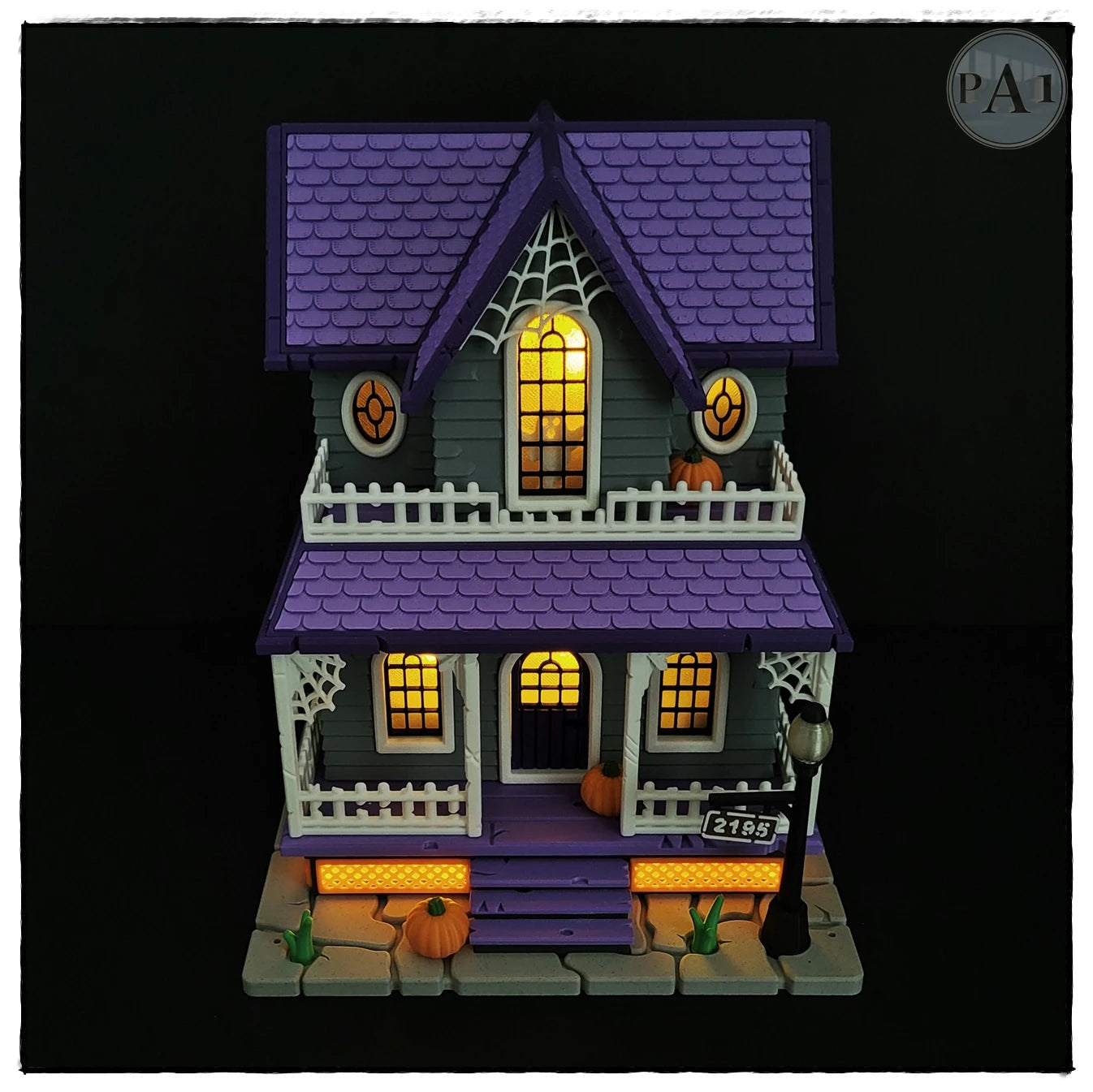 Illuminated Haunted House