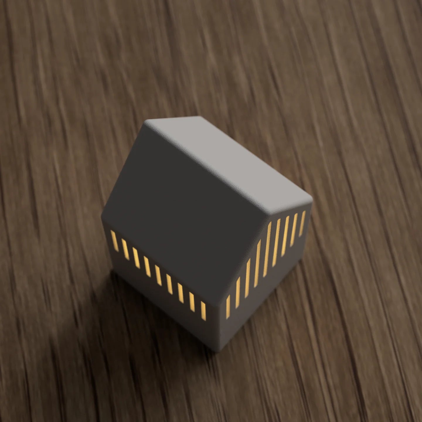 Modern Japandi tea light house