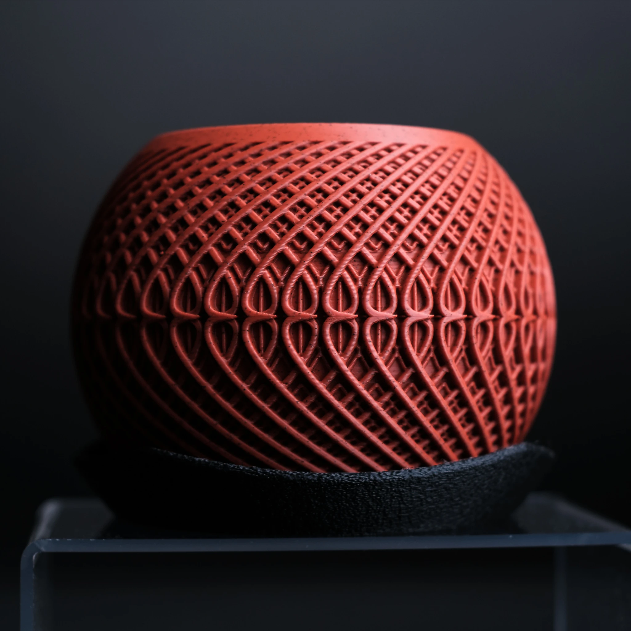 Moderne minimalistische plantenpot "Kinetic"