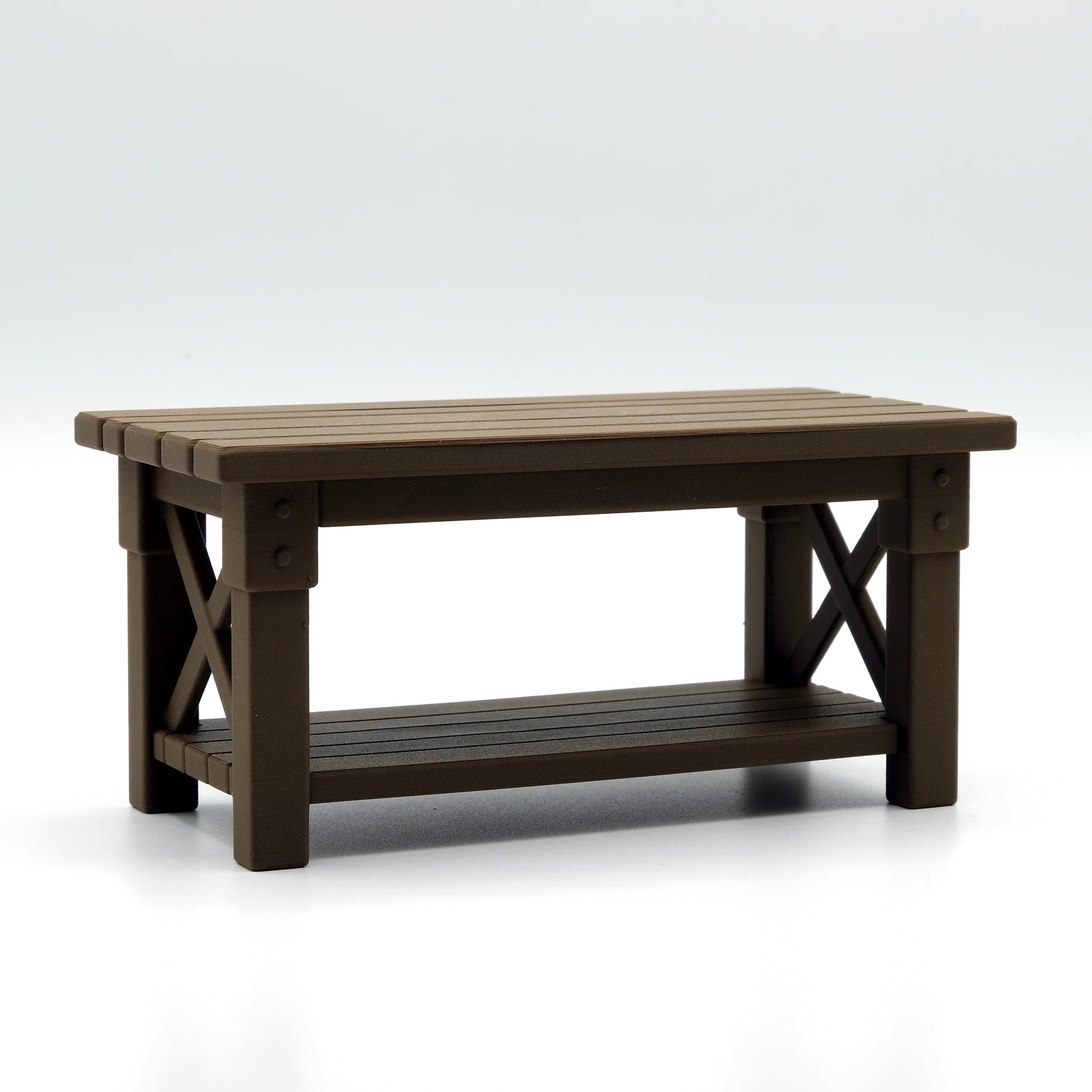 Tuintafel voor gehaakte planten