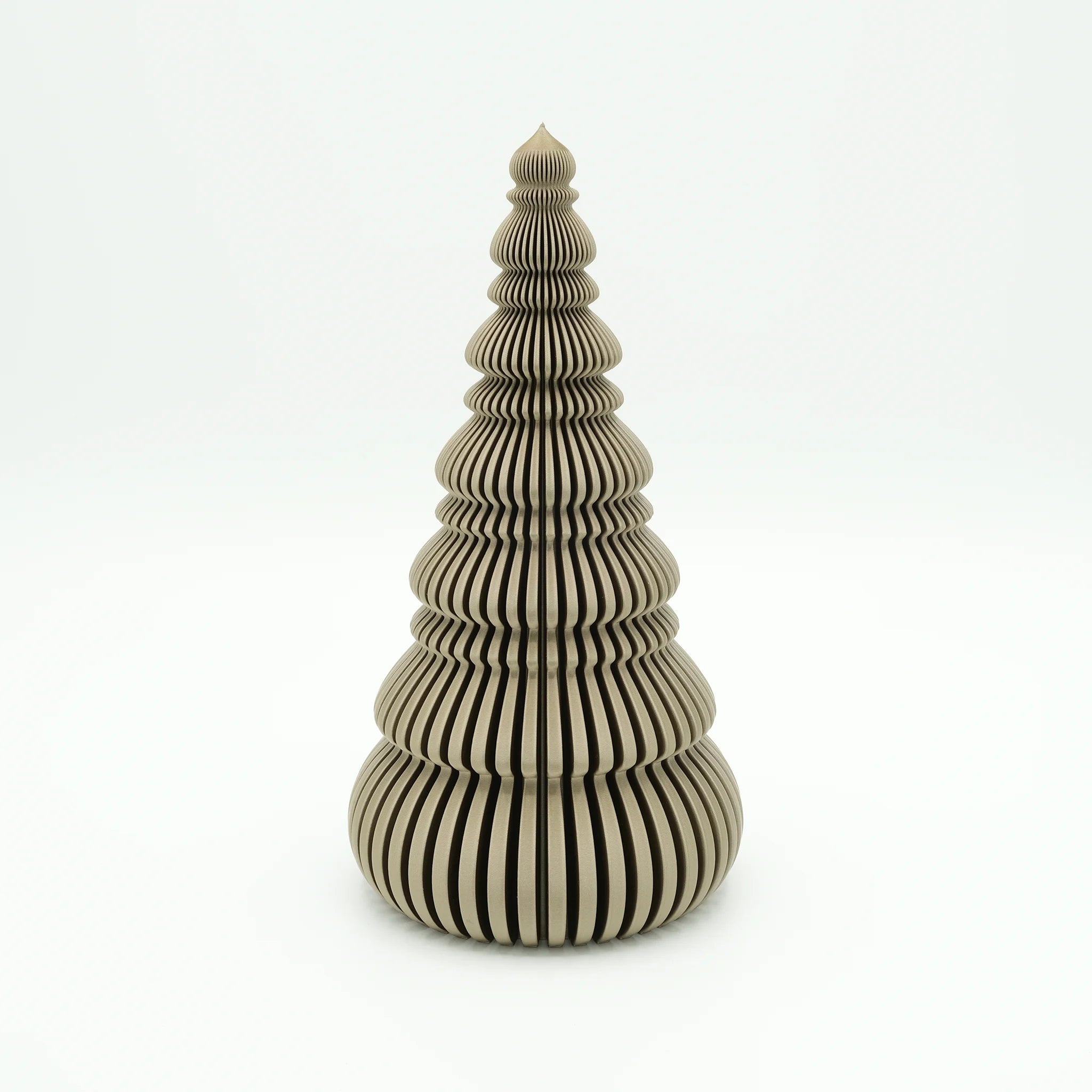 Moderne Nordic Japandi kerstboomdecoratie