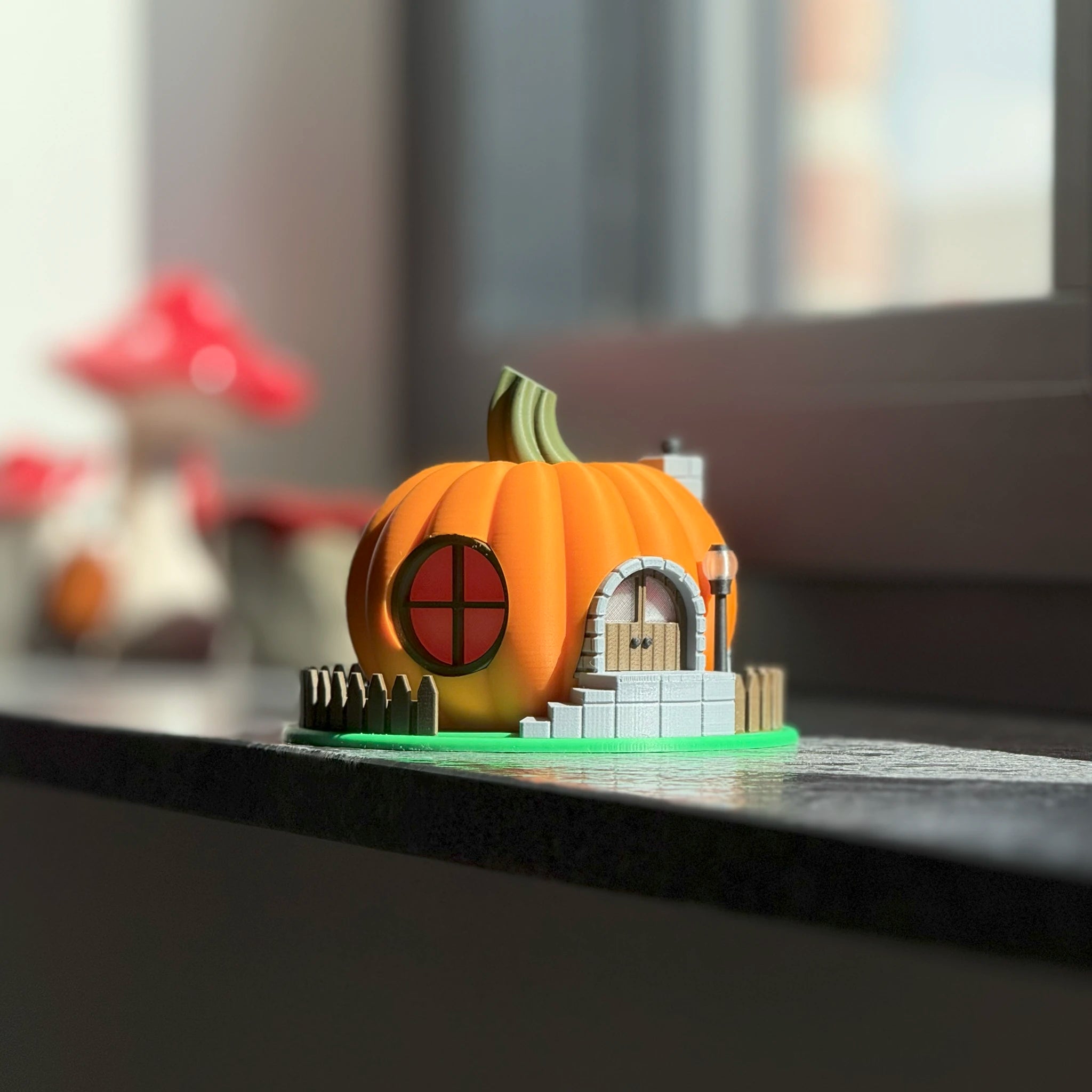 Pumpkin Fairy House