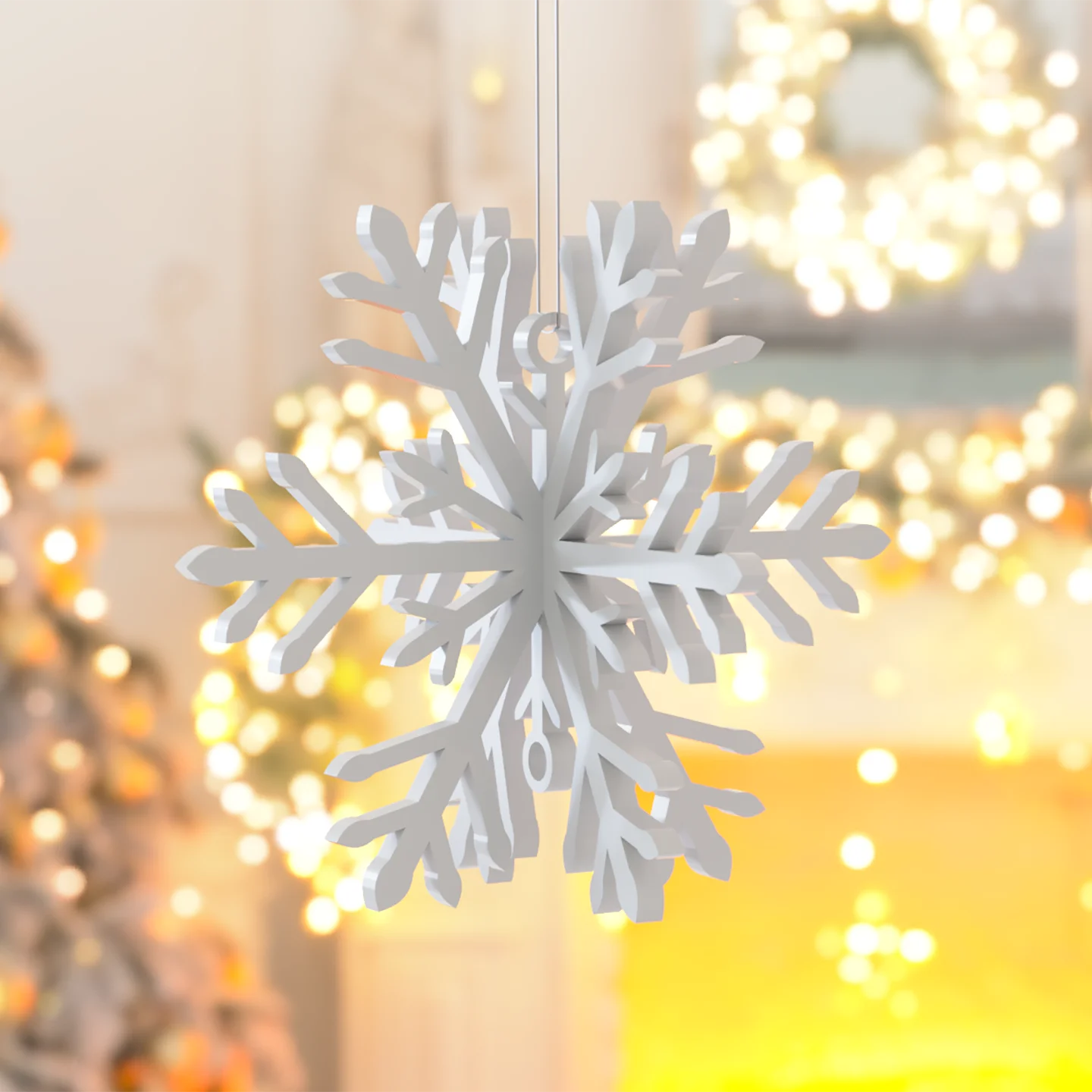 Sneeuwvlok ornament