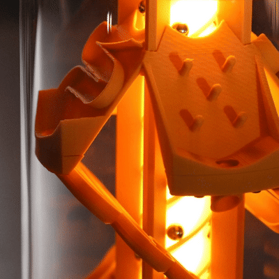 360˚ Rotating Marble Run