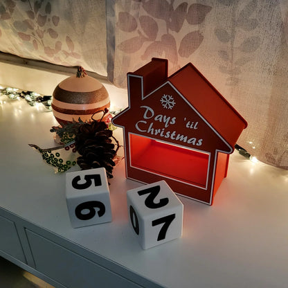 Huisje adventskalender
