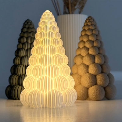 Moderne bubbly kerstboom