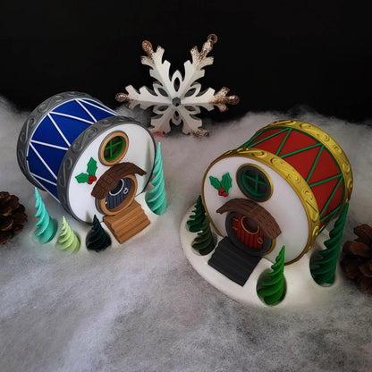 Kerstfeeënhuis – De kerstdrum