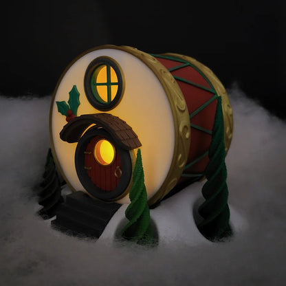 Kerstfeeënhuis – De kerstdrum