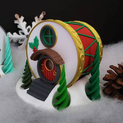Kerstfeeënhuis – De kerstdrum