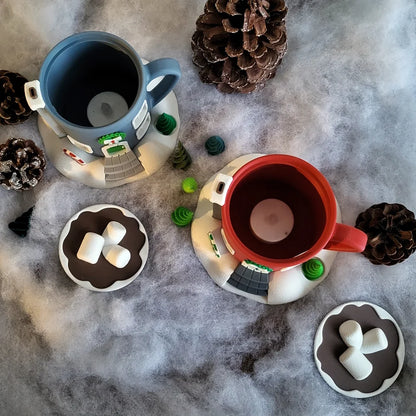 Kerstfeeënhuis – Warme chocolademelk tas