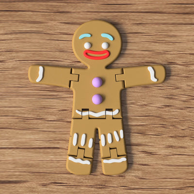 Kerst gingerbread man