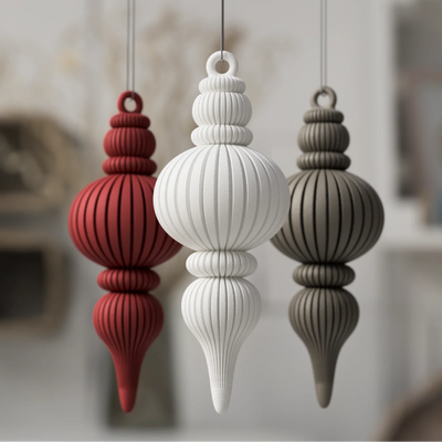 Moderne kerstbal